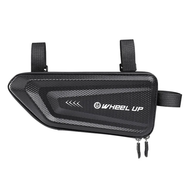 Черный велосипедный передний держатель для хранения, сумка для велосипеда, водонепроницаемая, EVA, Треугольная верхняя труба, дорожный велосипед, MTB, органайзер, полезный