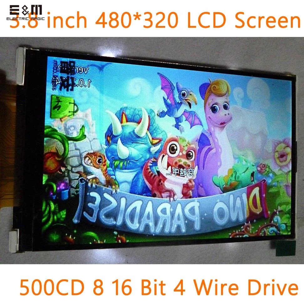 E &amp M 3 8 дюймов 480*320 ЖК-дисплей Экран RGB SPI Интерфейс 500CD 16 бит 4 провода Привод TFT AVR 51