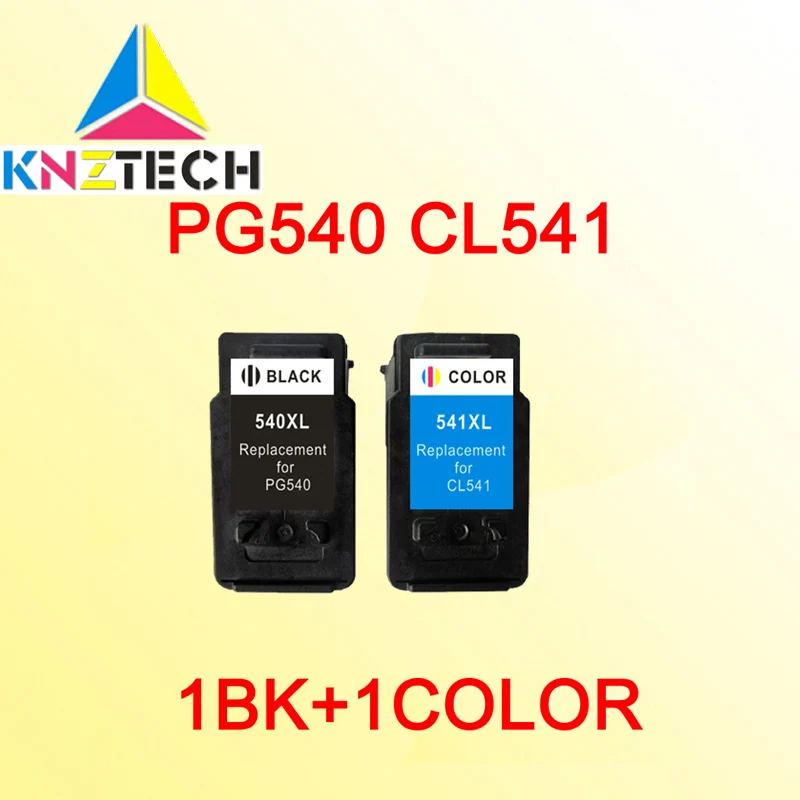 2x отличные картриджи для CANON PG540 CL541 PG 540 CL 541 PG540XL PIXMA MG2180/3180/4180/4280 MX438/518/378|ink
