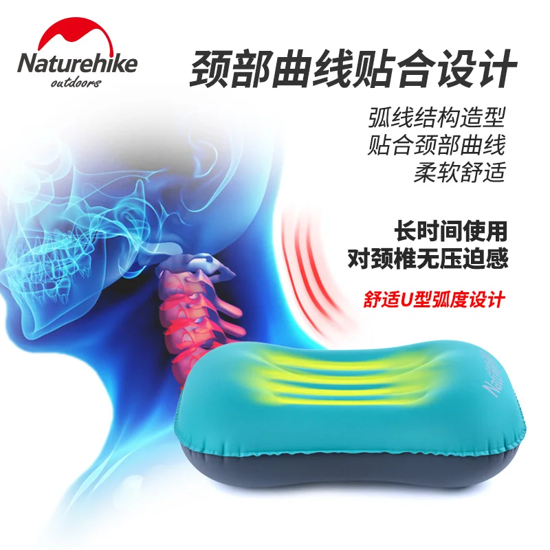 Nature Hike Outdoor Comfortable Aeros Pillow with A Carrying Bag
