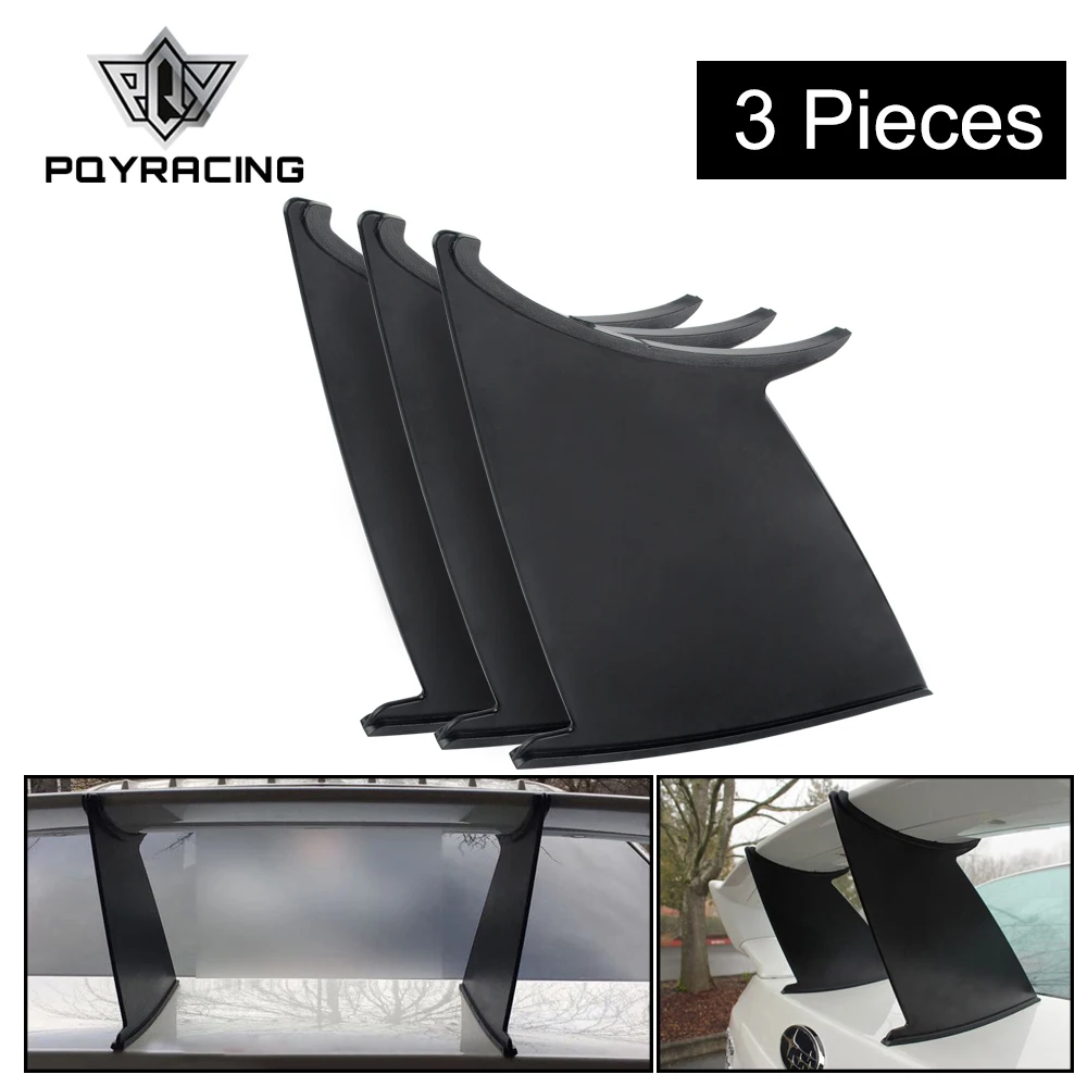 

PQY - Spoiler Wing Stabilizer For subaru STI Sedan 2011-14 Spoiler Wing Stiffi Support Rally Set of 3 PQY-WSS03-3