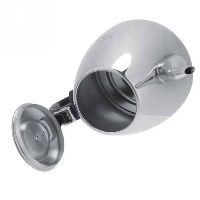 1.2L 1.5L Stainless Steel Stove-top Teapot Tea Coffee Pot Kettle Heat Resistant Handle
