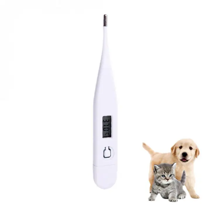 Цифровой термометр для домашних животных, для оральной подмышки, ануса, кошки, собаки, быстрого чтения, индикатор температуры тела 899