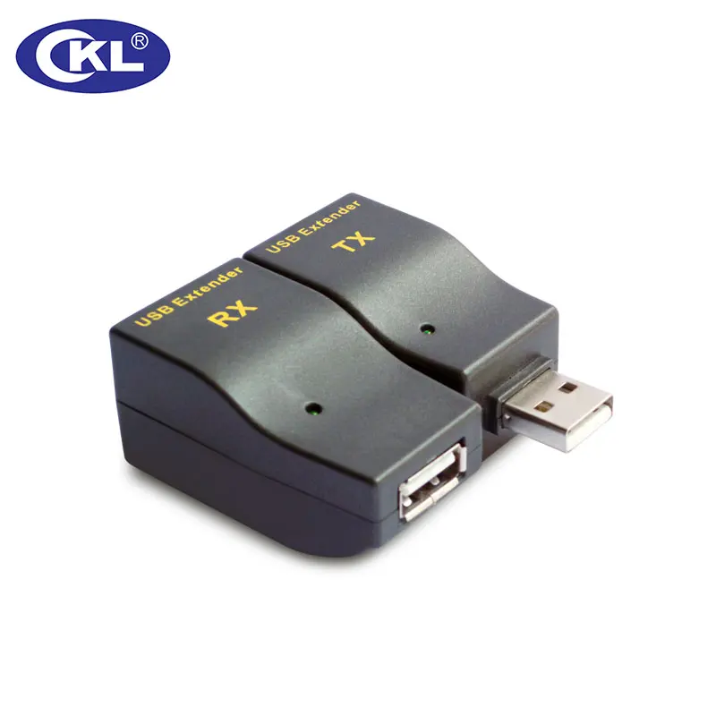Оптовая продажа 100 компл./лот CKL-50U 50 метров 164 футов USB удлинитель по CAT5/CAT5E/CAT6 STP