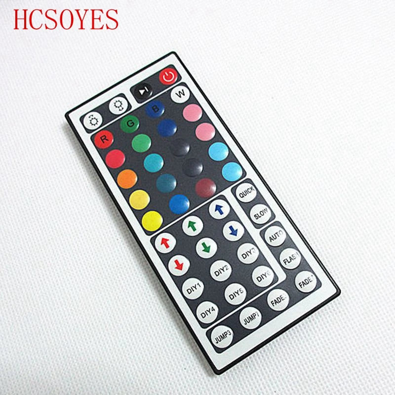 24key/44 клавишный пульт светодиодный IR RGB контроллер для SMD 5050 Светодиодные ленты