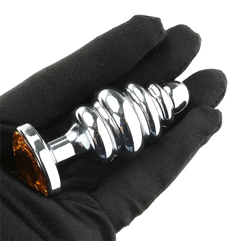 Большие Металлические анальные пробки для мужчин и женщин твердый алюминиевый