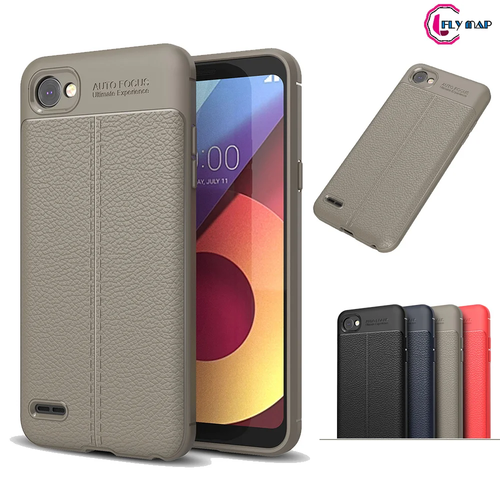 Fitted Case for LG Q6 M700 M703 M700AN Retro PU Silicone Mobile Case Soft TPU Phone Cover for LG Q 6 LGQ6 Q6a LGM700 M700N Couqe