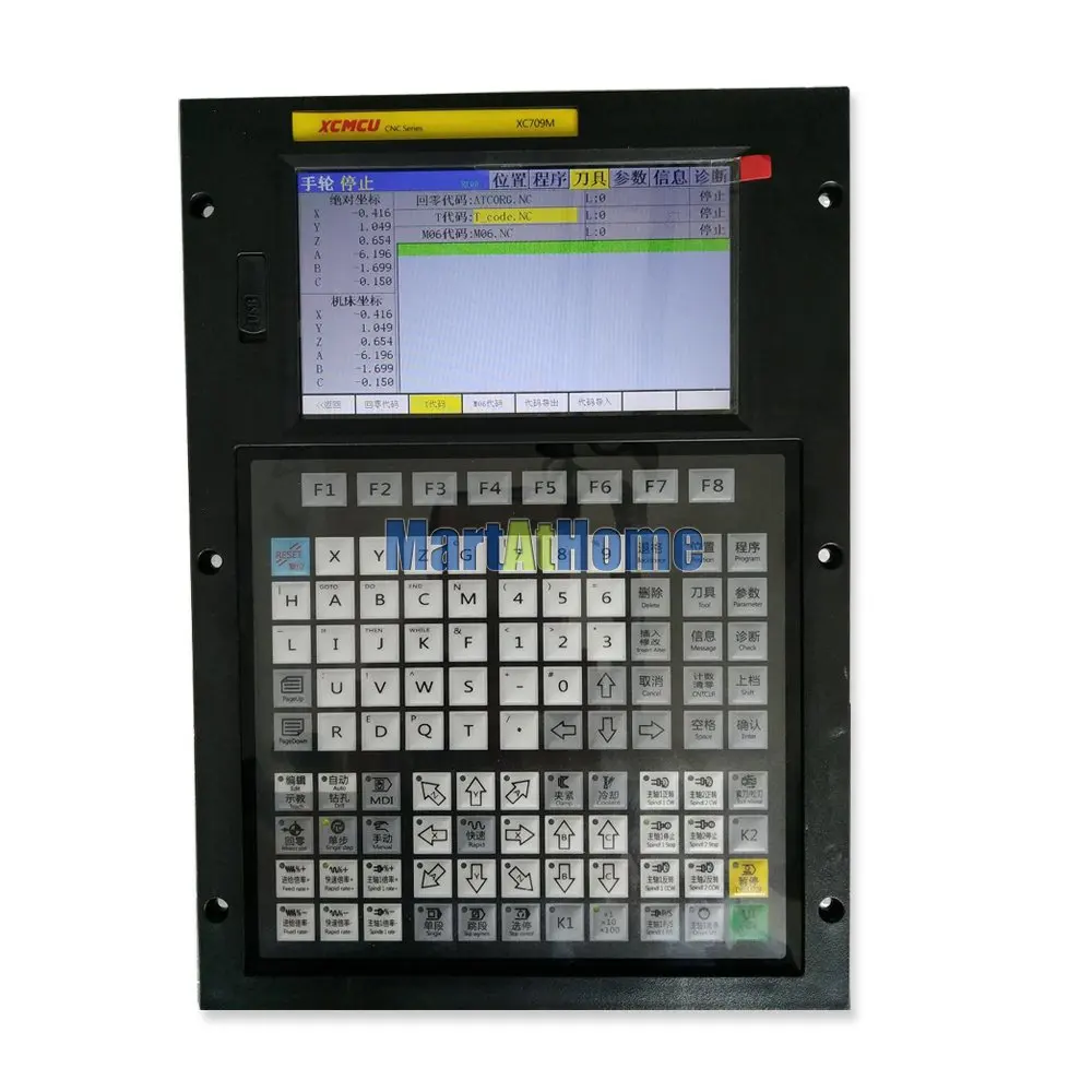 XC709M 3 ~ 6 осей USB ЧПУ система управления движением FANUC G code поддержка работы в