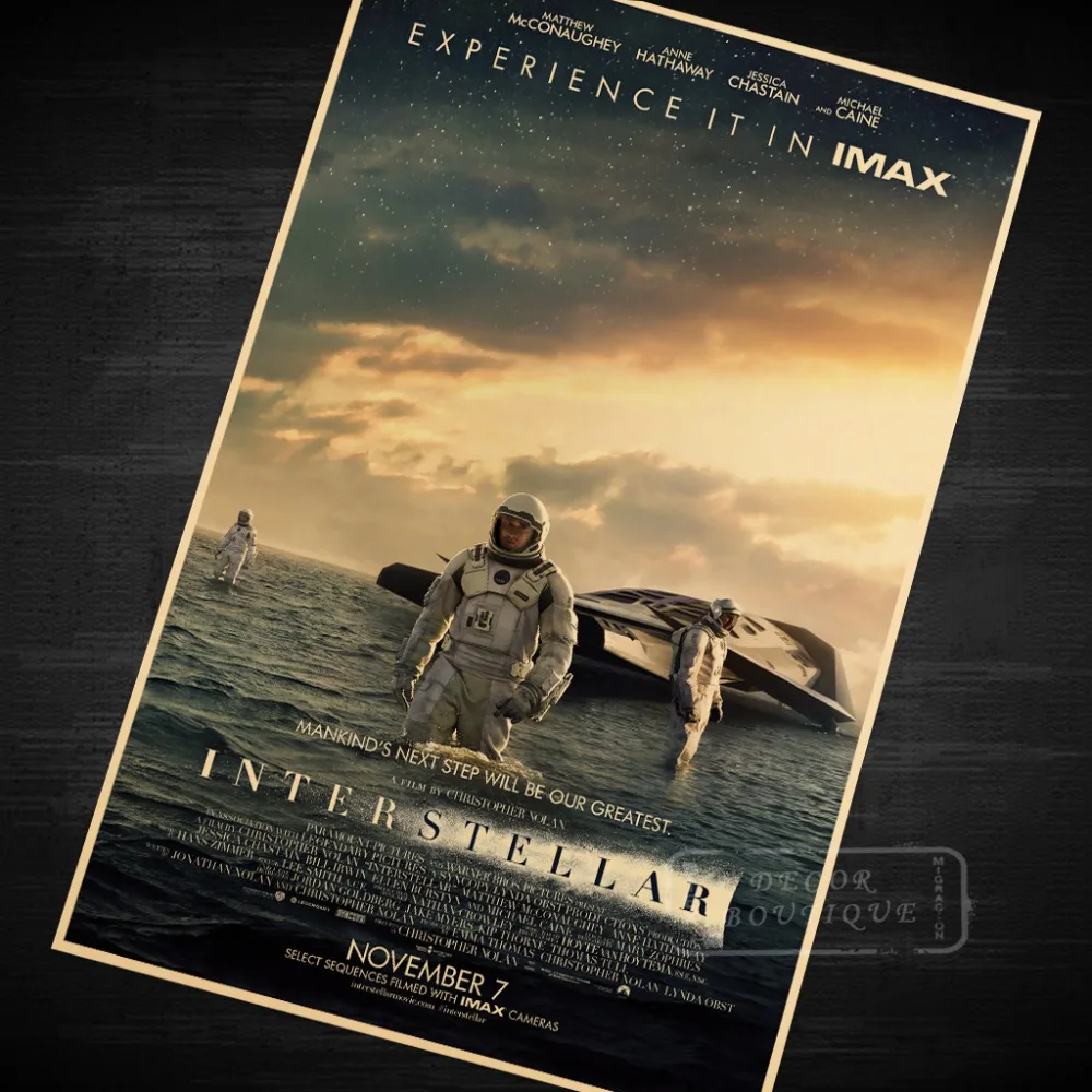 

Ultimate Travel Interstellar Sci-Fi Movie Film Vintage Retro Cool Poster Canvas DIY Wall Stickers Home Posters Art Decor