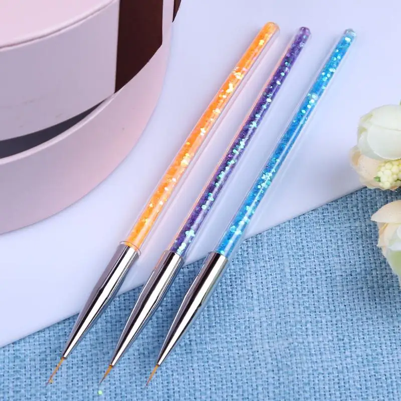 3 шт. набор инструментов для маникюра и педикюра|painting pen|painting brush pennail art painting |