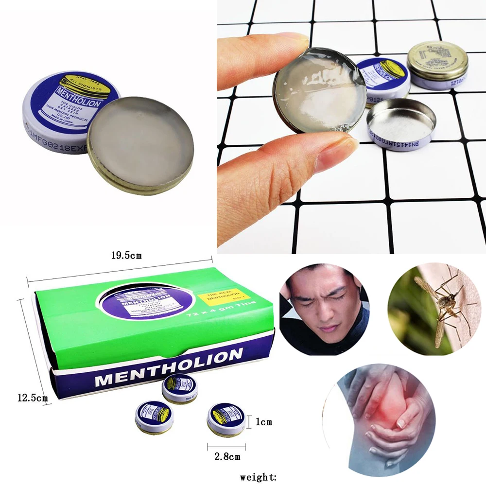 

5PCS ummer Cooling oil Chinese Tiger Balm Red Refresh Oneself Treatment Of Influenza Cold Headache Relax Essential Oil D220