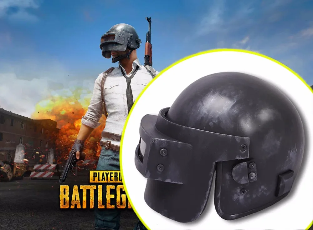  Playerunknown's Battlegrounds Winner Winner Chicken Dinner PUBG Level 3 Helmet Cosplay Open Close F