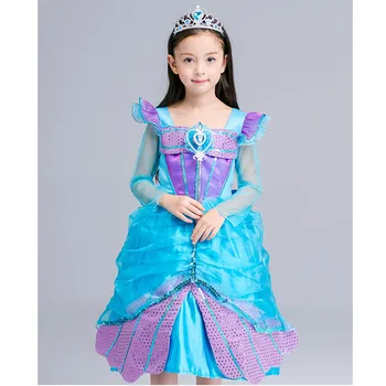 

The Little Mermaid Cosplay Princess Fancy Dress Costume Holiday Halloween Christmas Carnival Festival Clothes