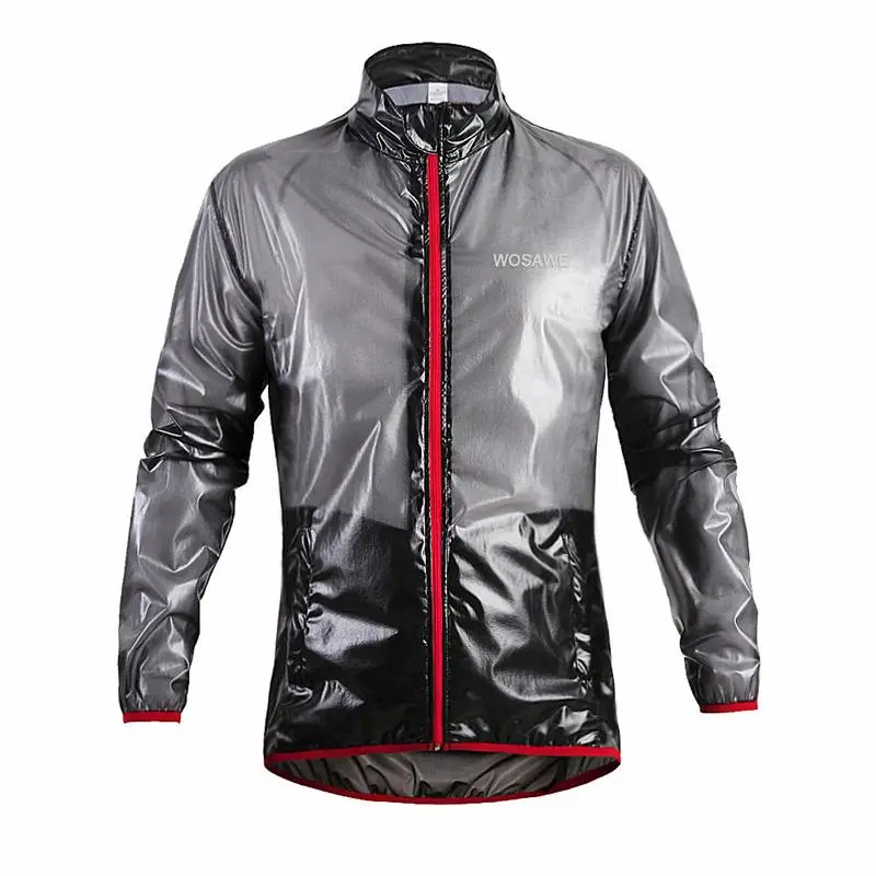 Undulate atom shape Wosawe Breathable Raincoat Cycling Jacket Men Waterproof Ultralight  Anti-dust Outdoor Bike Bicycle Rain Jacket Jersey Clothing - Cycling  Jackets - AliExpress