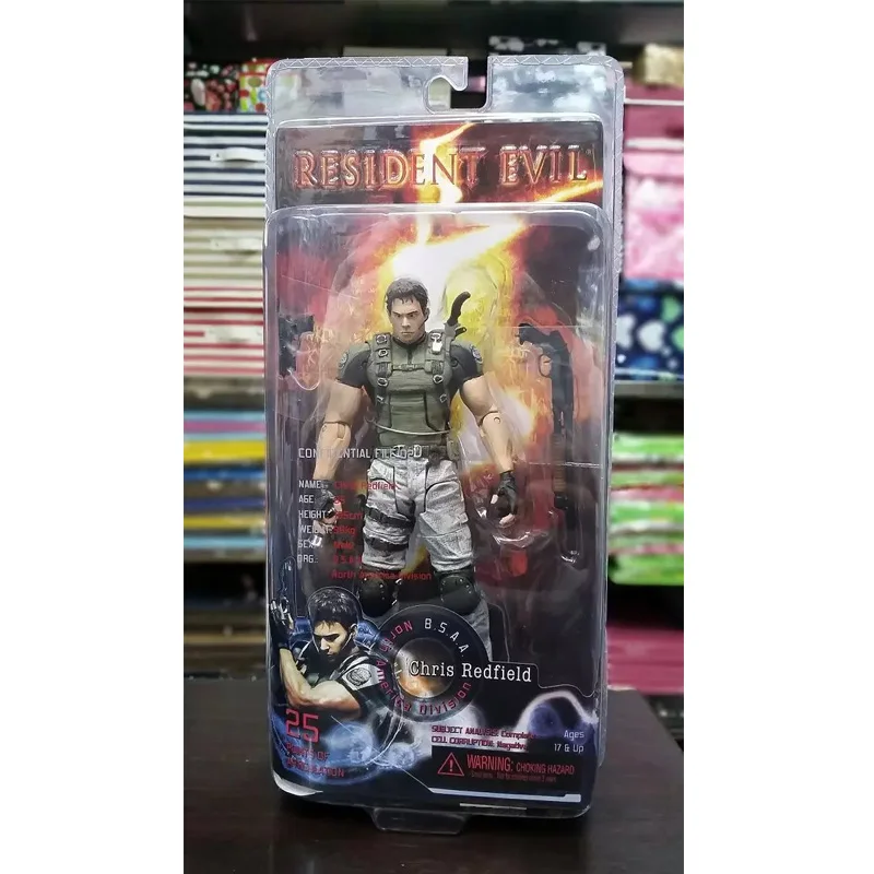 

Resident Evil 5 Chris Game Chris Redfield Doll 1/7 scale PVC Action Figure Collectible Model Toy 21cm KT670