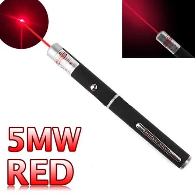 LED Laser Pet Cat Toy 5MW Red Dot Laser Light Toy Laser Sight 530Nm