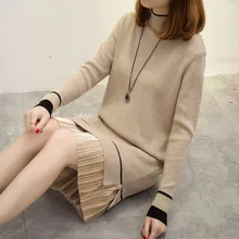 Women Turtleneck Sweater 2018 Winter Long Sleeve female Sweaters and Pullovers 4 Color Ladies Knitted oversized cashmere Sweater