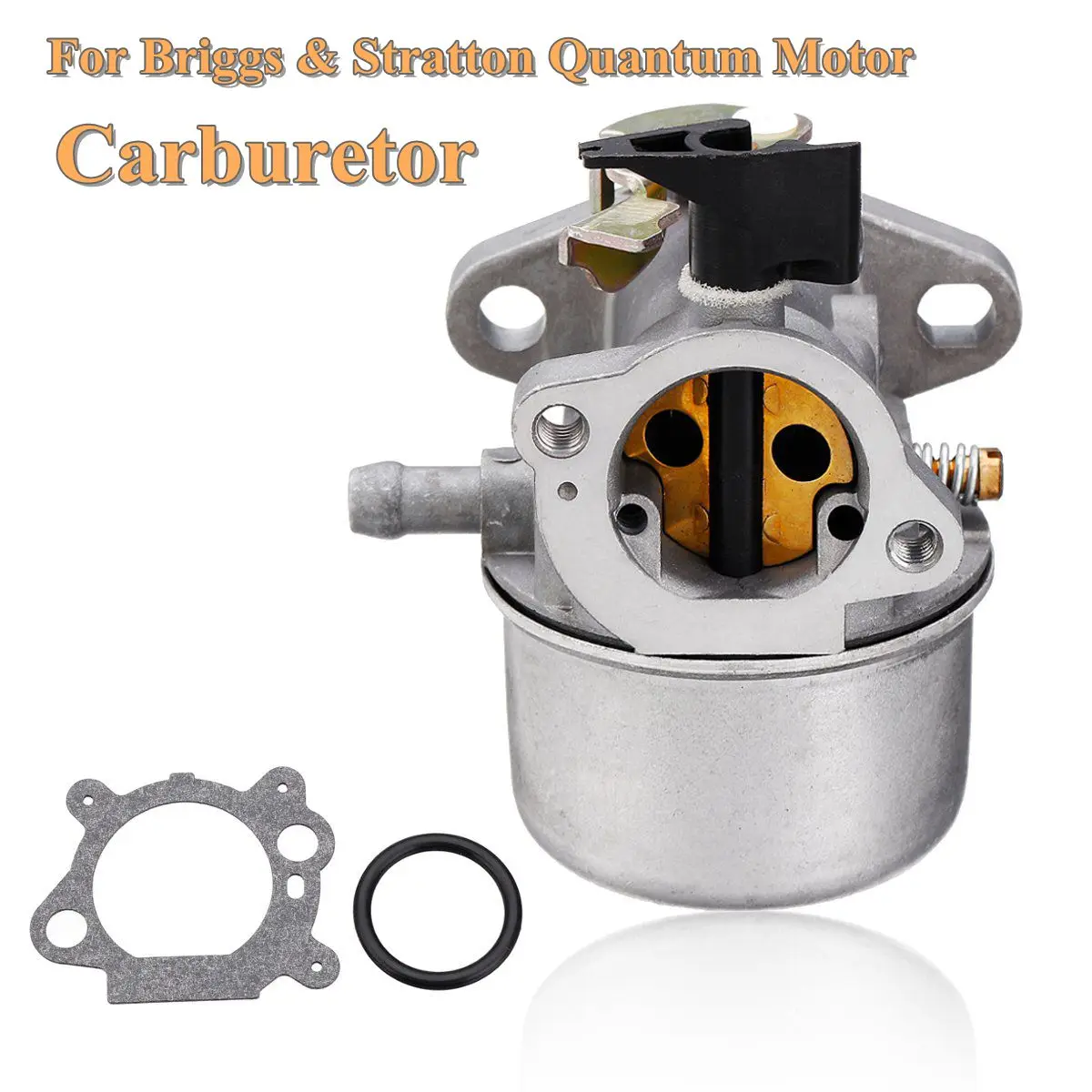 

1 Pcs Carburetor Briggs Stratton Quantum Motor 498965 Choke Vergaser carburateur with Gasket and Rubber Ring