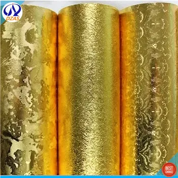 

Gold Foil Wallpaper Ceiling-European drawing KTV project background wall reflective wallpaper mosaic bedroom DZAS-CJ wallpaper