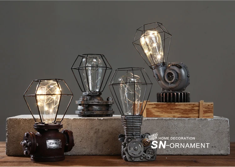 Vintage Coffee Shop Decor Ideas Light Bulbs