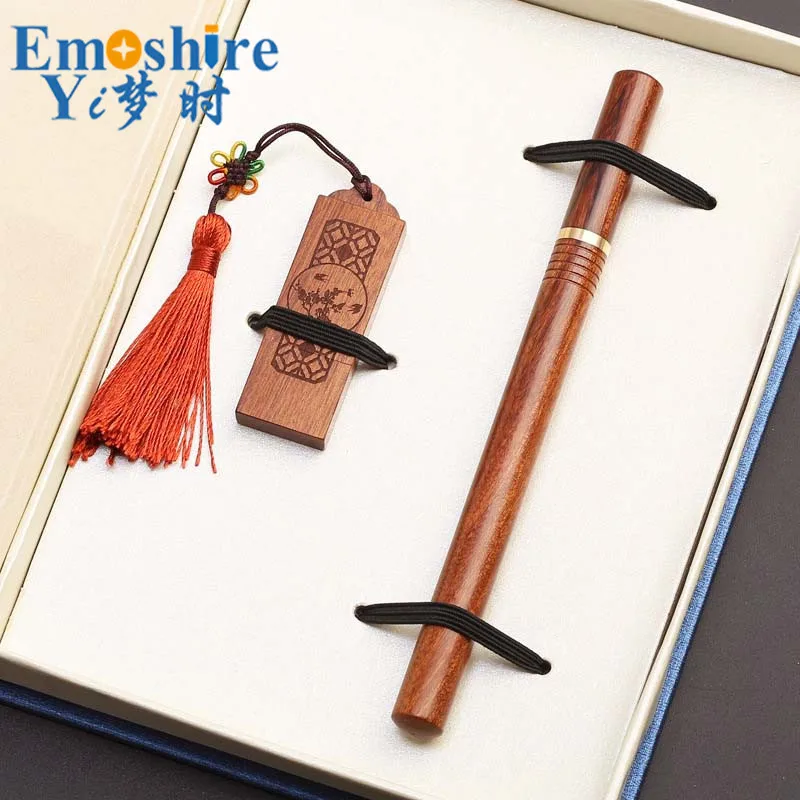 

Signature Pen Office Suite Gift Ballpoint Pen Box Packaging Creative Gift Custom Ballpoint Pen and USB Flash Drives P383