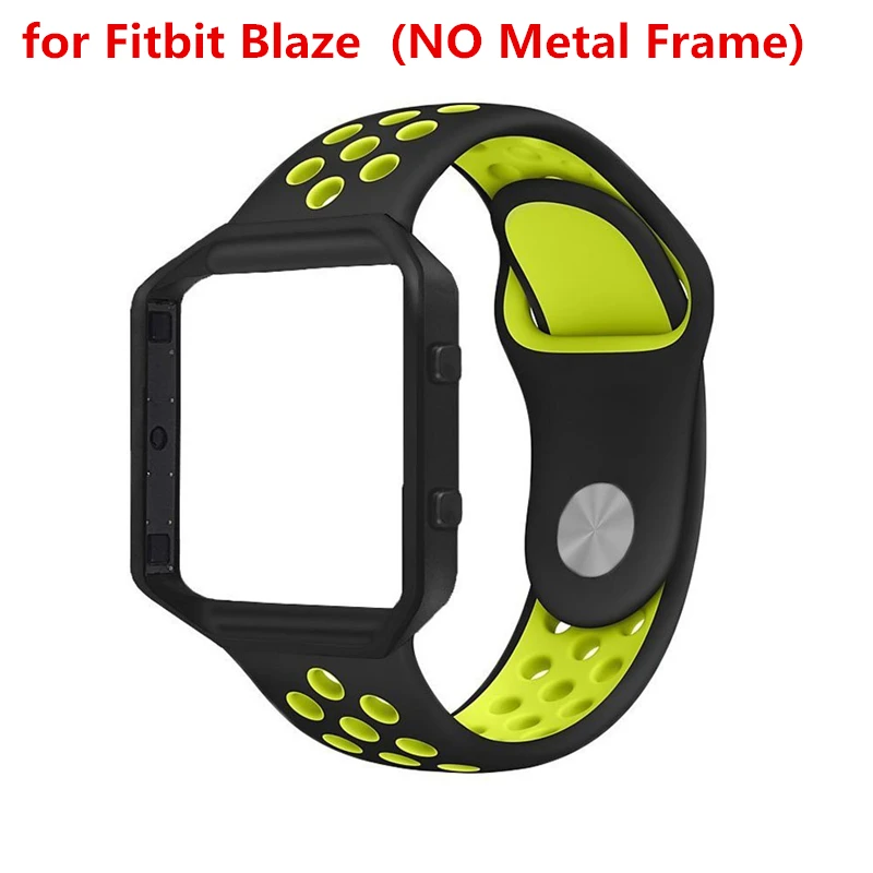 Мягкий силиконовый сменный спортивный ремешок для Fitbit Versa Lite/Fitbit Blaze Smart Watch Band(без металлической рамки