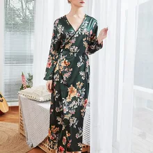 Лето, женские вечерние летние пижамы из искусственного шелка, женское нижнее белье, халат для невесты, ropa mujer