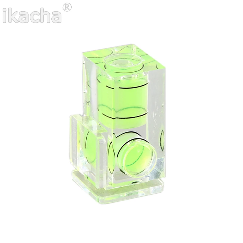 Double Dual 2 Axis Bubble Spirit Level Flash Hot Shoe Hotshoe (2)