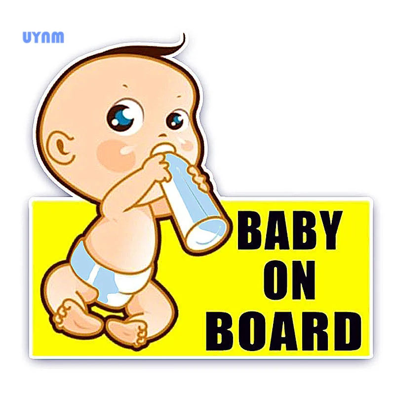 BABY ON BOARD SAFETY REFLECTIVE Magnetic Sign NEW On /& Off with Ease Not a Decal