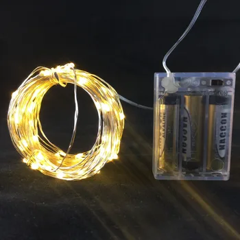 50 Stuks/partij 5 M/50 Verlichting LED Fairy RGB Kleur Veranderende String Bruiloft Decoratie Benodigdheden 50 Stuks/partij 5 M/50 Verlichting LED Fairy RGB Kleur Veranderende String Bruiloft Decoratie Benodigdheden