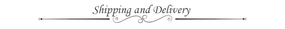 shipping and delivery