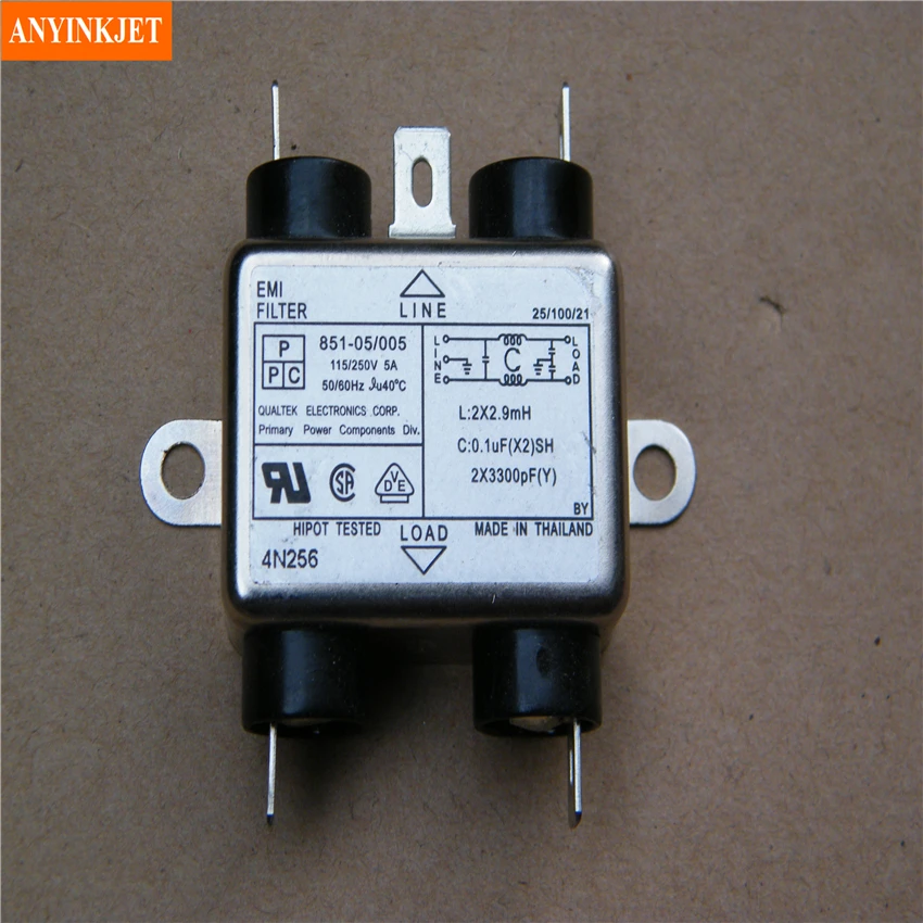 

For Citronix main power electromagnetism rejector filter 004-1004-001 for Citronix Ci1000 Ci2000 Ci700 Ci580 series Printer