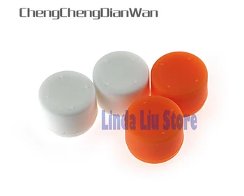 

ChengChengDianWan Silicone Analog Controller Thumb Grips Cap Cover for PS4 increase the height of the stick 30pcs=15pairs