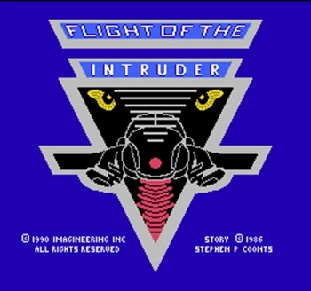 

Flight of the Intruder Region Free 60 Pin 8Bit Game Card For Subor Game Players