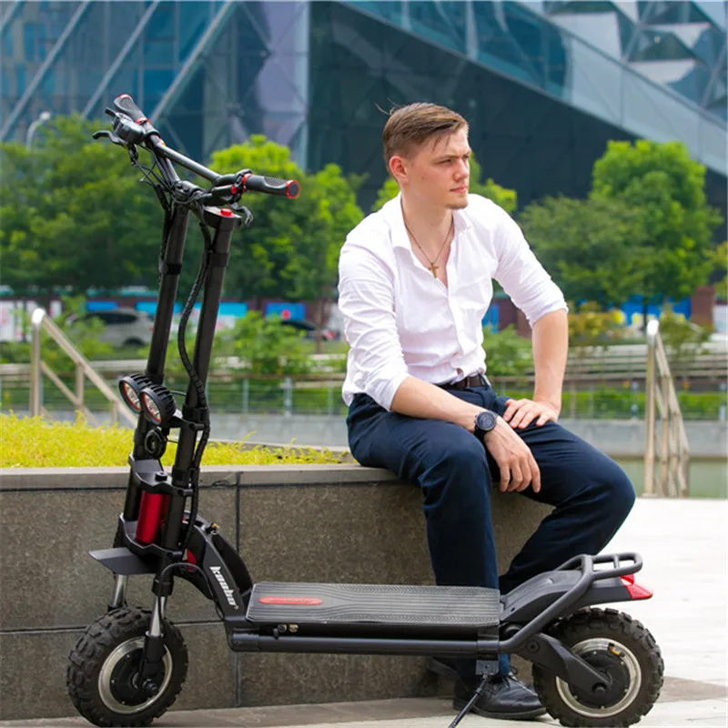 Daibot Electric Scooter 2400w 2 Wheels Electric Scooters Dual Drive 11 inch 60V Foldable Electric Offroad Skateboard For Adults  (44)