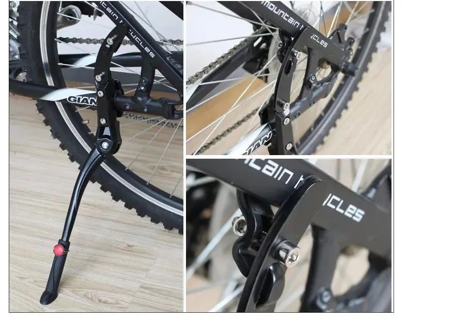 2" 27,5" 2" MTB велосипед kickstand парковочная подставка горный велосипед Kickstand дорога Велоспорт боковая подставка поддержка Регулируемая подставка