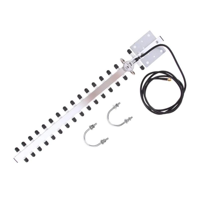 

2.4Ghz Wifi Antenna 25Dbi Rp Sma Outdoor Wireless Yagi Antenna Directional Booster Amplifier Modem Cable