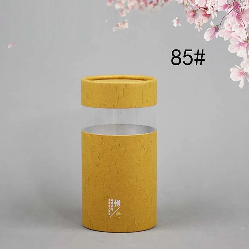 Xin Jia Yi упаковочная игрушка на заказ цилиндрическая печатная Круглая Бумажная банка - Цвет: 8.3cmX16cm