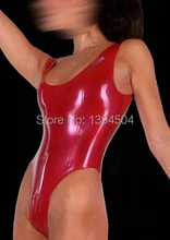 Limited sex products Sexy Lingerie red Women Latex crotch zipper Catsuit Swim Jumpsuit Female Bodysuit Fetish Uniform Costumes