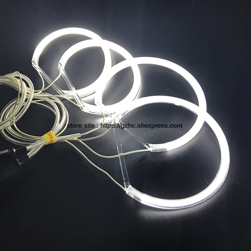 HochiTech For BMW E83 X3 2003-2010 Ultra Bright Day Light DRL CCFL Angel Eyes Demon Eyes Kit Warm White Halo Ring HochiTech For BMW E83 X3 2003-2010 Ultra Bright Day Light DRL CCFL Angel Eyes Demon Eyes Kit Warm White Halo Ring