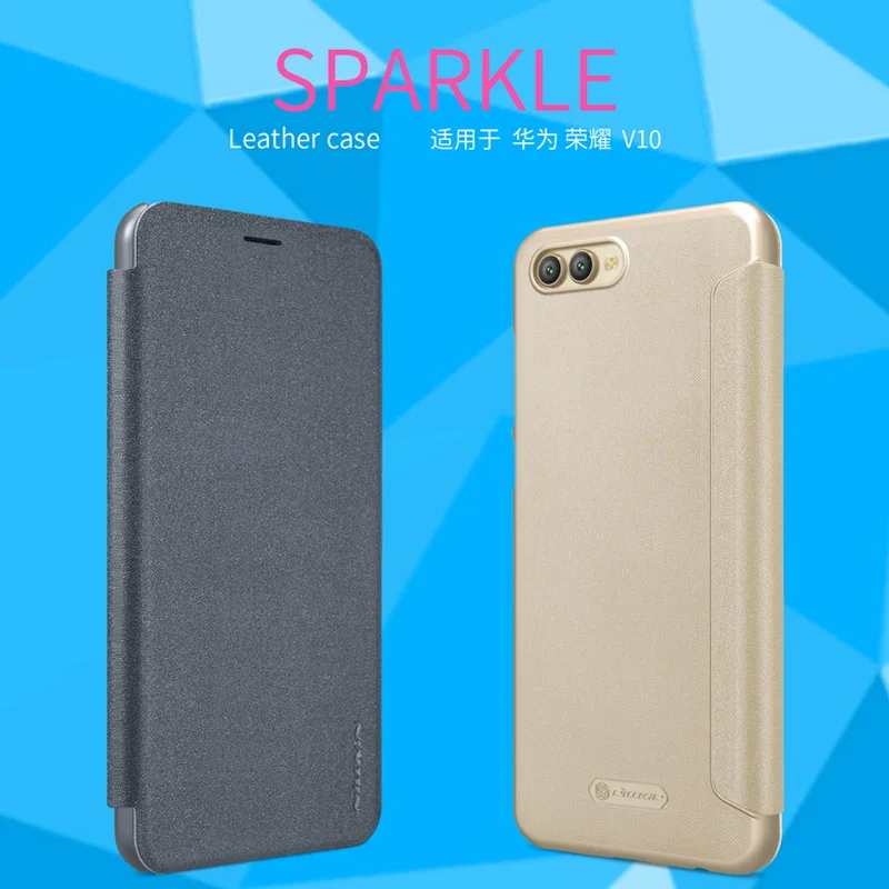 For Huawei Honor V10 Leather Case NILLKIN Business Back