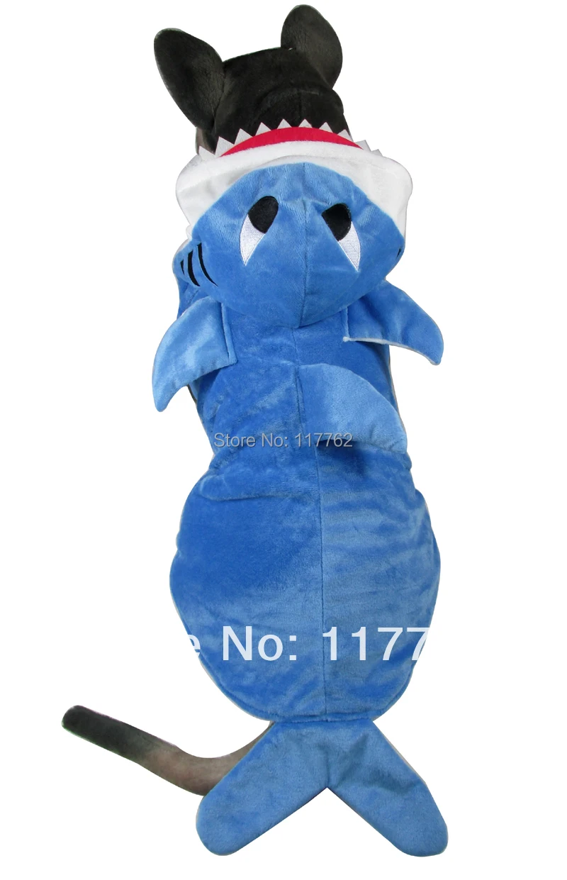 

New Blue Coat For Medium Large Dogs Pet Dogs Cosplay Free Shipping large dogs clothing