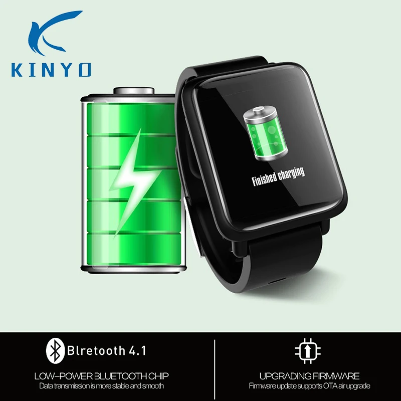 Новый умный браслет с длительным временем ожидания Bluetooth 4 1 IP67 водонепроницаемый