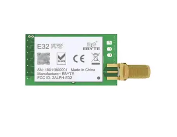 

50pcs/lot E32-433T20DT Longe Range UART SX1278 433mhz 100mW SMA Antenna IoT uhf Wireless Transceiver Transmitter Receiver Module