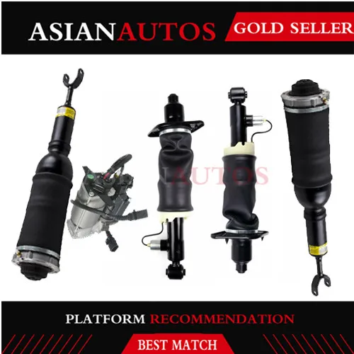 

5PCS/Set Front Rear Air Suspension Shock Strut Air Suspension Compressor For Audi A6 C5 Allroad 4Z7616051D 4Z7616051A 4Z7616007A