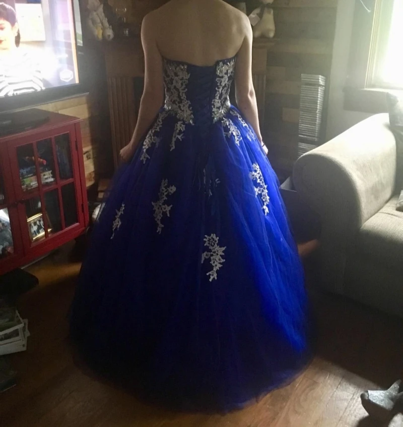 Brinkina/милое бальное платье без бретелек Vestidos de Quinceanera Аква фатиновое белое