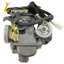 GY6 125cc 150cc Keihin CVK карбюратор Карбюратор с электрическим дросселем скутер Багги 152QMI 157QMJ ATV картинг двигатель PD24J HYQ-GY125