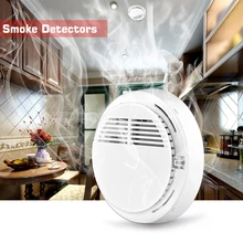Wireless Smoke Fire Detector Alarm 433MHz Stable Photoelectric For Home House Office GSM SMS Alarm Systems