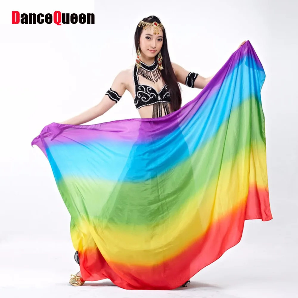 Buy 2017 Rainbow Belly Dance Scarf Belly Dance Pure