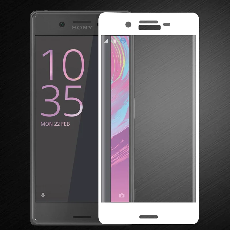 

Silk Full Cover Tempered Glass For Sony Xperia X XP Xperia XC Xcompact XZ XZS XA1 XA XA1 XA Ultra Screen Protector Film